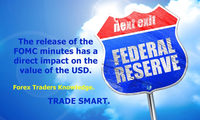 The release of the FOMC minutes affect on forex.